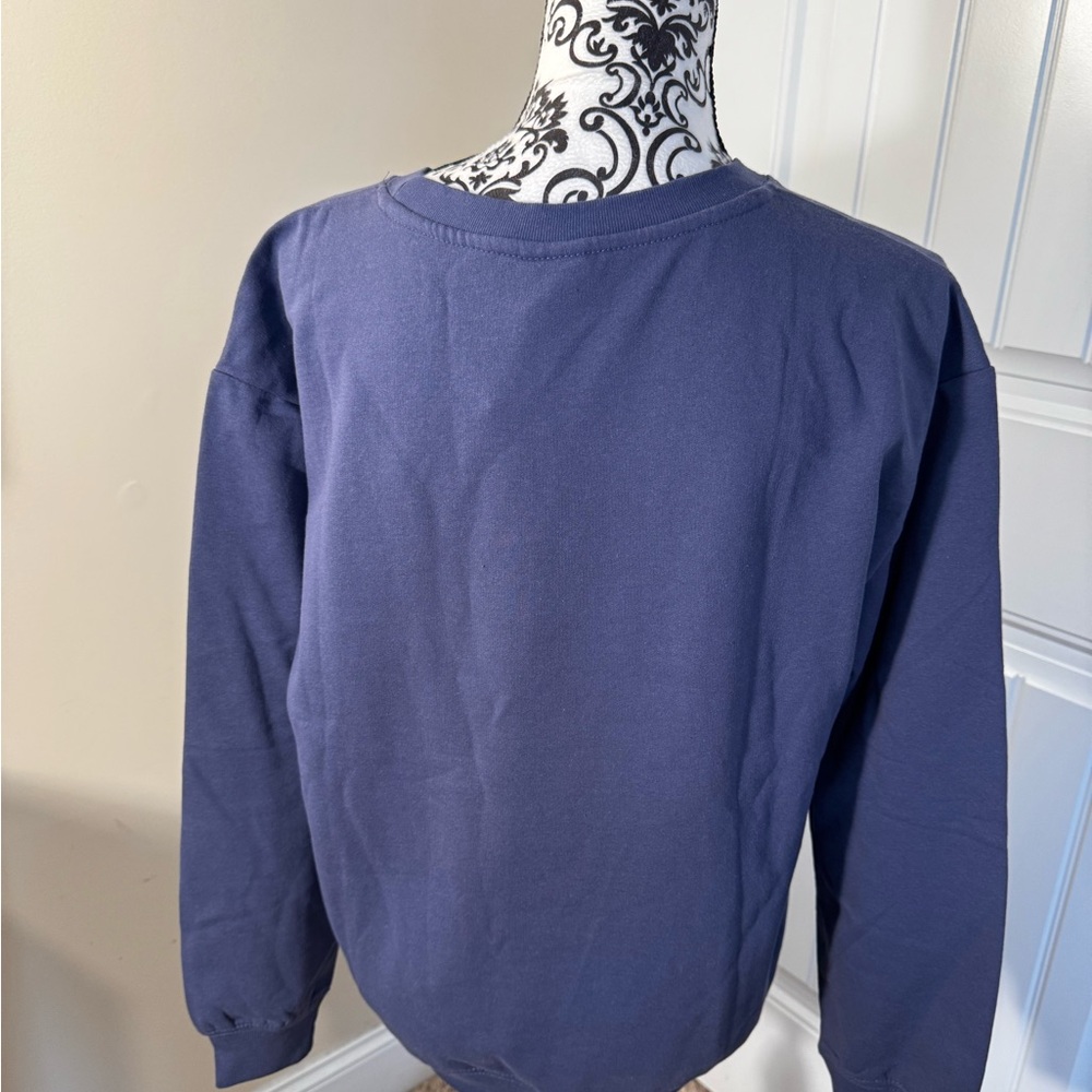Navy Snoopy Graphic Crewneck Sweatshirt - Picture 4 of 5